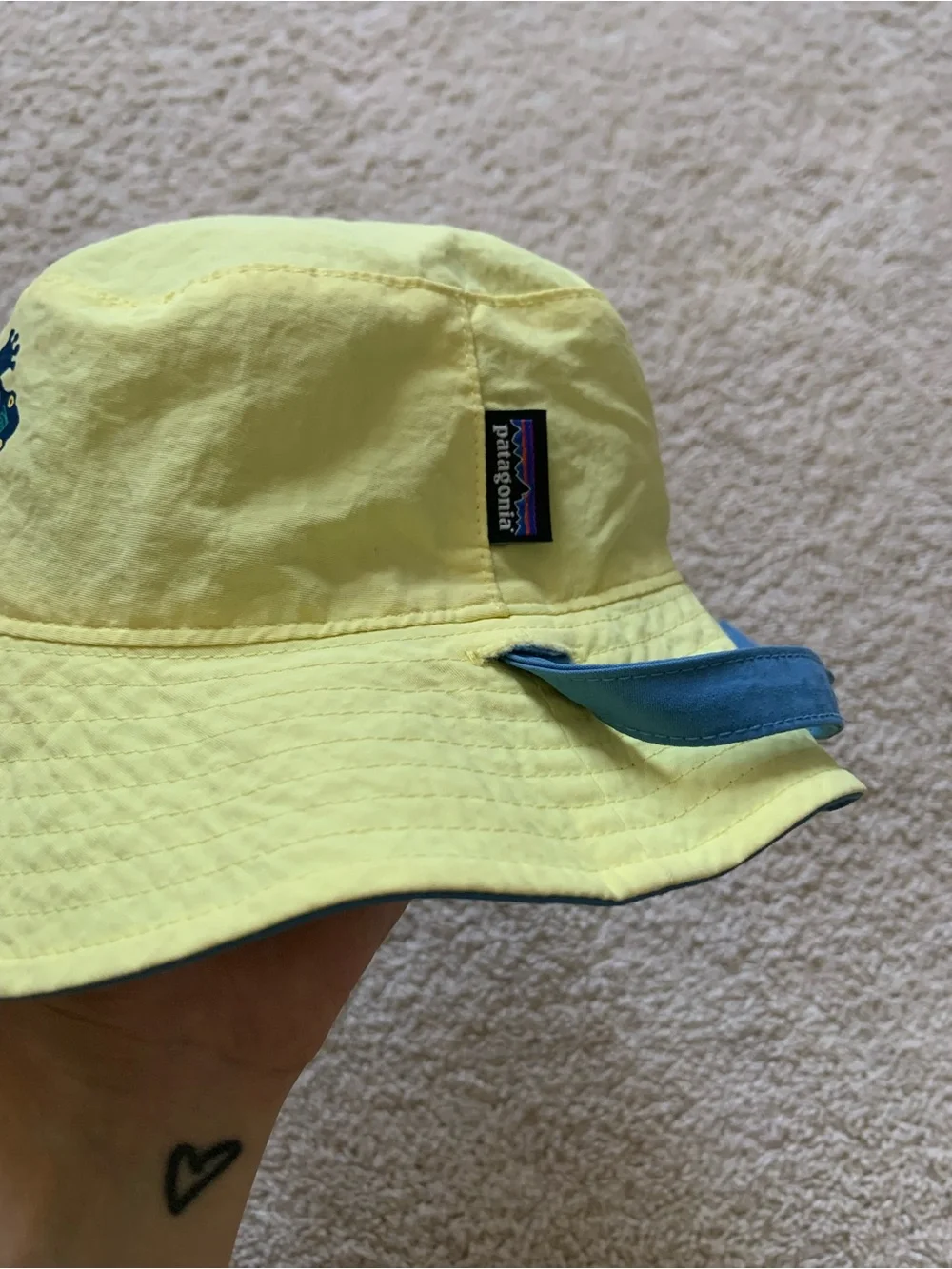 Patagonia baby sunhat